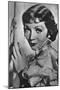 Claudette Colbert, French-Born American Stage and Film Actress, C1928-1940-null-Mounted Giclee Print