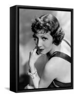 Claudette Colbert, March 22, 1935-null-Framed Stretched Canvas