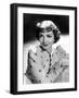 Claudette Colbert, Portrait, 1939, in Embroidered Cardigan-null-Framed Photo