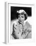 Claudette Colbert, Portrait, 1939, in Embroidered Cardigan-null-Framed Photo