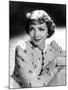 Claudette Colbert, Portrait, 1939, in Embroidered Cardigan-null-Mounted Photo