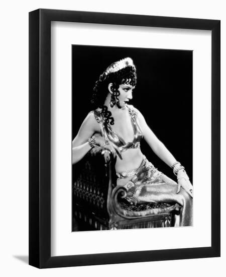 Claudette Colbert. "The Sign of the Cross" 1932, Directed by Cecil B. Demille-null-Framed Photographic Print