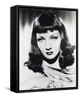 Claudette Colbert-null-Framed Stretched Canvas