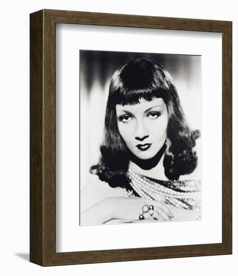 Claudette Colbert-null-Framed Photo