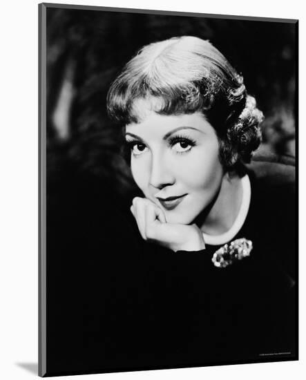 Claudette Colbert-null-Mounted Photo