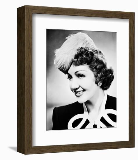 Claudette Colbert-null-Framed Photo