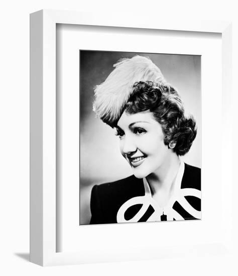 Claudette Colbert-null-Framed Photo