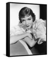 Claudette Colbert-null-Framed Stretched Canvas