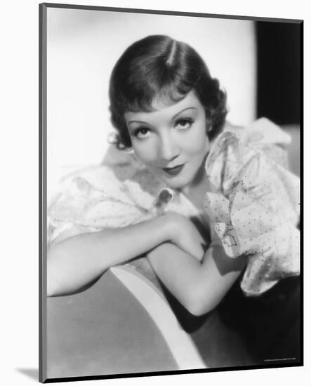 Claudette Colbert-null-Mounted Photo