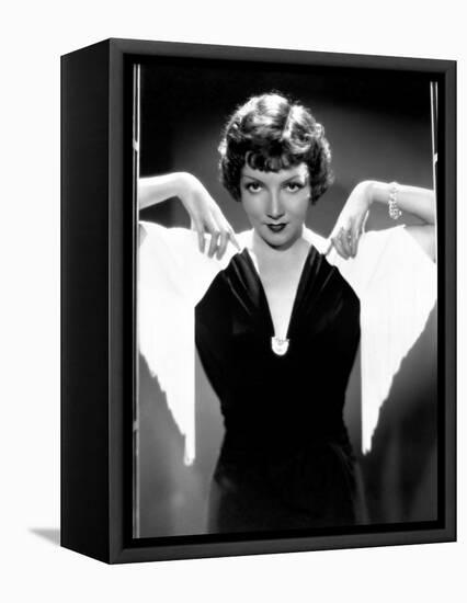 Claudette Colbert-null-Framed Stretched Canvas