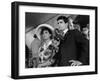 Claudia Cardinale and Jean-Claude Brialy: Les Lions Sont Lâchés, 1961-Marcel Dole-Framed Photographic Print