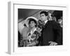 Claudia Cardinale and Jean-Claude Brialy: Les Lions Sont Lâchés, 1961-Marcel Dole-Framed Photographic Print