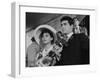 Claudia Cardinale and Jean-Claude Brialy: Les Lions Sont Lâchés, 1961-Marcel Dole-Framed Photographic Print