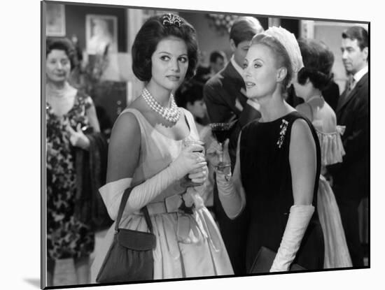 Claudia Cardinale and Michèle Morgan: Les Lions Sont Lâchés, 1961-Marcel Dole-Mounted Photographic Print