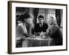 Claudia Cardinale, Jean-Claude Brialy and Michèle Morgan: Les Lions Sont Lâchés, 1961-Marcel Dole-Framed Photographic Print