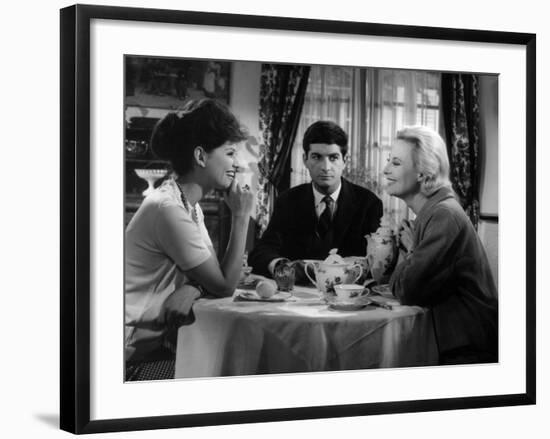 Claudia Cardinale, Jean-Claude Brialy and Michèle Morgan: Les Lions Sont Lâchés, 1961-Marcel Dole-Framed Photographic Print