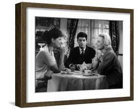 Claudia Cardinale, Jean-Claude Brialy and Michèle Morgan: Les Lions Sont Lâchés, 1961-Marcel Dole-Framed Photographic Print