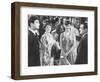 Claudia Cardinale, Jean-Claude Brialy, Lino Ventura and Denise Provence: Le-Marcel Dole-Framed Photographic Print