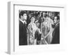 Claudia Cardinale, Jean-Claude Brialy, Lino Ventura and Denise Provence: Le-Marcel Dole-Framed Photographic Print