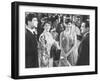 Claudia Cardinale, Jean-Claude Brialy, Lino Ventura and Denise Provence: Le-Marcel Dole-Framed Photographic Print