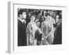 Claudia Cardinale, Jean-Claude Brialy, Lino Ventura and Denise Provence: Le-Marcel Dole-Framed Photographic Print