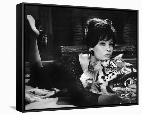 Claudia Cardinale - The Pink Panther-null-Framed Stretched Canvas