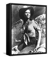 Claudia Cardinale-null-Framed Stretched Canvas