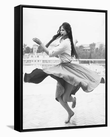 Claudia Cardinale-null-Framed Stretched Canvas