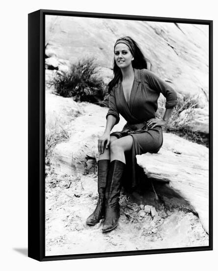 Claudia Cardinale-null-Framed Stretched Canvas