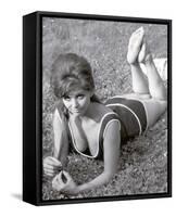 Claudia Cardinale-null-Framed Stretched Canvas