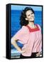 Claudia Cardinale-null-Framed Stretched Canvas