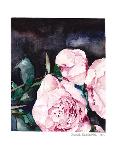 Blooms On Black 1-Claudia Liebenberg-Art Print