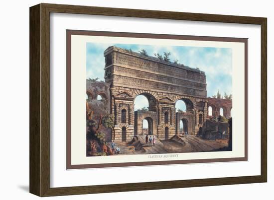 Claudian Aqueduct-M. Dubourg-Framed Art Print