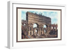 Claudian Aqueduct-M. Dubourg-Framed Art Print