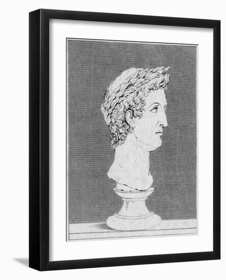 Claudian, Latin Poet-R Sands-Framed Art Print