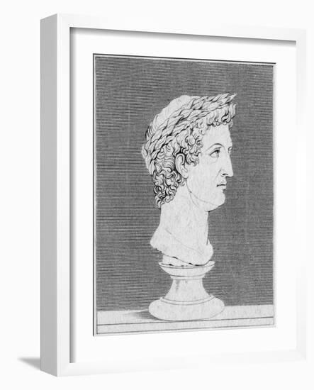 Claudian, Latin Poet-R Sands-Framed Art Print