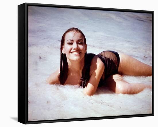 Claudine Auger-null-Framed Stretched Canvas