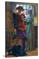 Claudio and Isabella, 1850-William Holman Hunt-Stretched Canvas