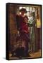 Claudio and Isabella-William Holman Hunt-Framed Stretched Canvas