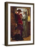 Claudio and Isabella-William Holman Hunt-Framed Giclee Print