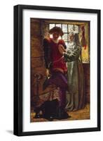 Claudio and Isabella-William Holman Hunt-Framed Giclee Print