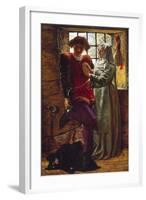 Claudio and Isabella-William Holman Hunt-Framed Giclee Print