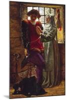 Claudio and Isabella-William Holman Hunt-Mounted Giclee Print