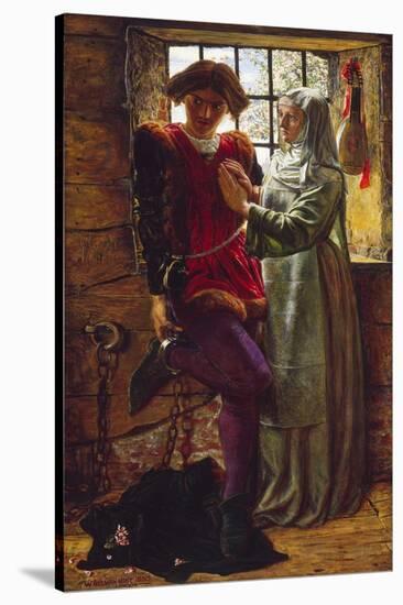 Claudio and Isabella-William Holman Hunt-Stretched Canvas