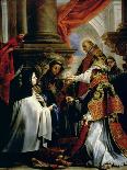 The Triumph of Saint Augustine, 1664-Claudio Coello-Stretched Canvas