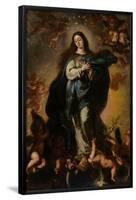 Claudio Coello / 'The Immaculate Conception', Second half 17th century, Spanish School, Oil on c...-Claudio Coello-Framed Poster