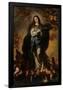 Claudio Coello / 'The Immaculate Conception', Second half 17th century, Spanish School, Oil on c...-Claudio Coello-Framed Poster