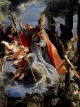 The Triumph of Saint Augustine, 1664-Claudio Coello-Framed Giclee Print
