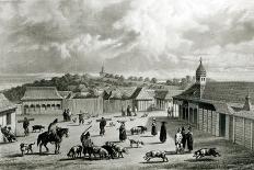 Plaza de San-Carlos de Chiloe, 1835-Claudio Gay-Giclee Print