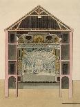 Cross Section of Theatre Stage, 1781-Claudio Linati-Framed Giclee Print